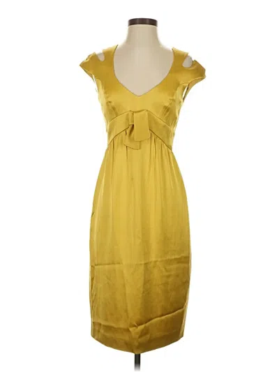 Pre-owned Escada Cocktail Dress In Yellow