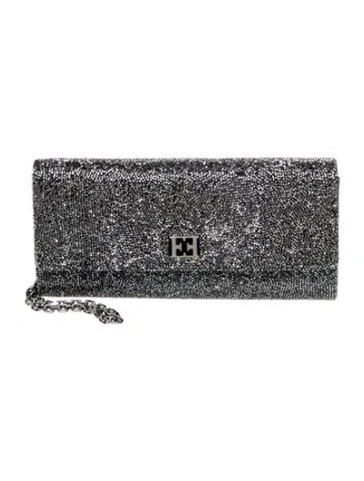 Pre-owned Escada Crystal Clutch In Pink