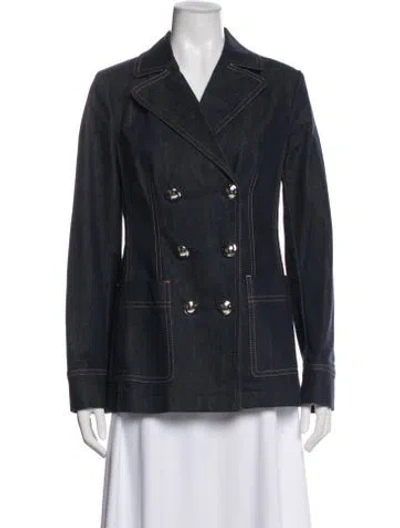 Pre-owned Escada Denim Jacket In Blue