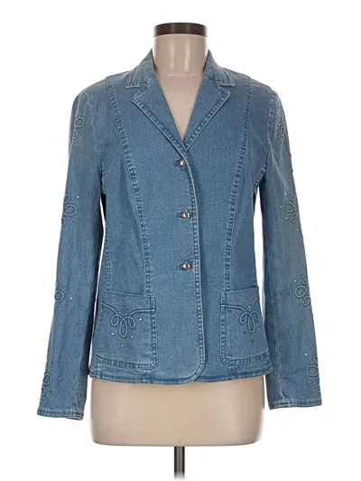 Pre-owned Escada Denim Jacket In Blue