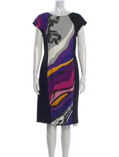 Pre-owned Escada Dress In Black