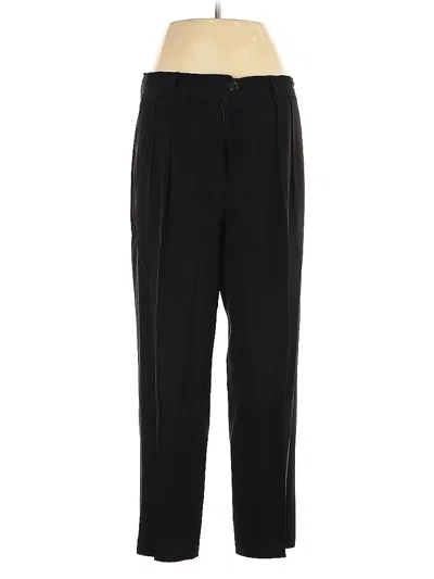 Pre-owned Escada Dress Pants In Black