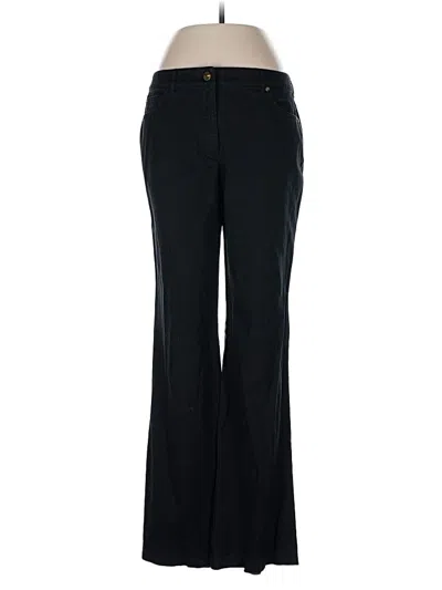 Pre-owned Escada Dress Pants In Black