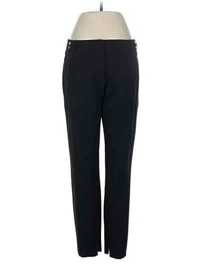 Pre-owned Escada Dress Pants In Black