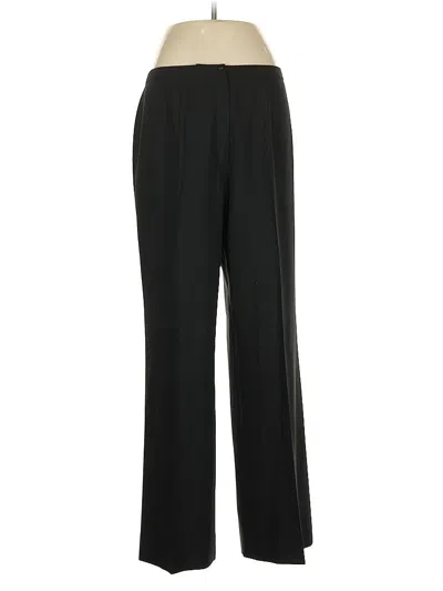 Pre-owned Escada Dress Pants In Black