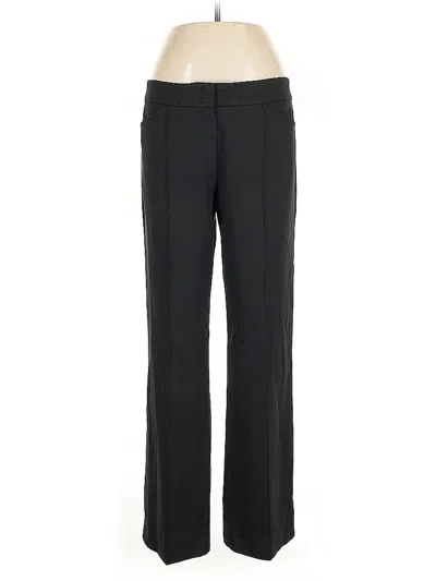 Pre-owned Escada Dress Pants In Black