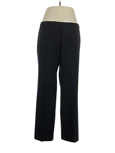 Pre-owned Escada Dress Pants In Black