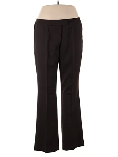 Pre-owned Escada Dress Pants In Black