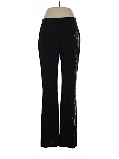 Pre-owned Escada Dress Pants In Black