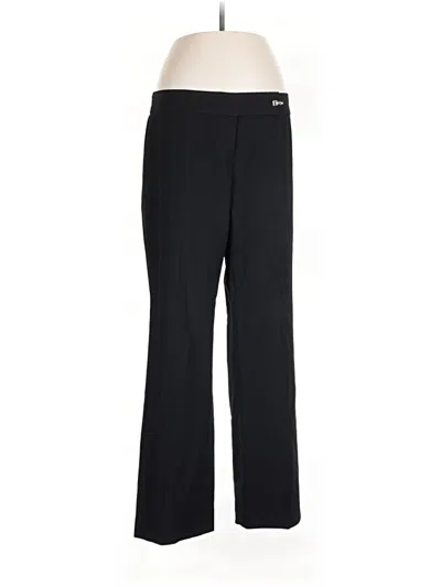 Pre-owned Escada Dress Pants In Black