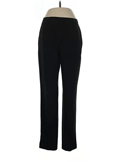 Pre-owned Escada Dress Pants In Black