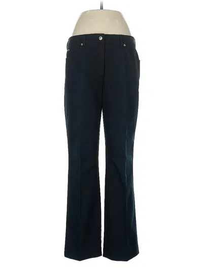 Pre-owned Escada Dress Pants In Blue