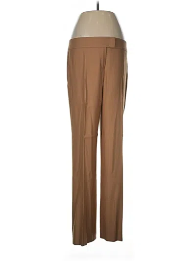 Pre-owned Escada Dress Pants In Brown