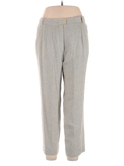 Pre-owned Escada Dress Pants In Gray