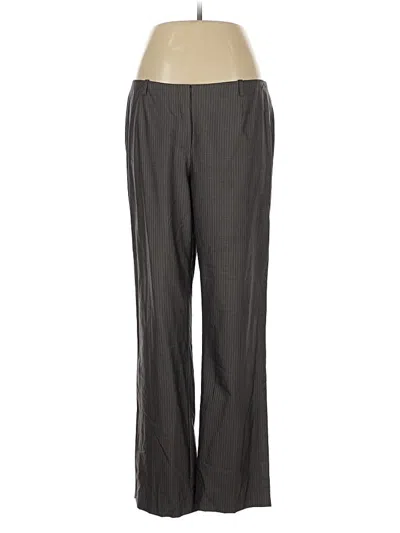 Pre-owned Escada Dress Pants In Gray