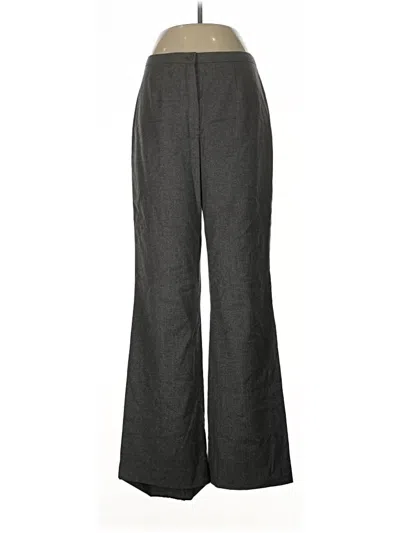 Pre-owned Escada Dress Pants In Gray