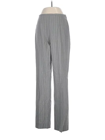 Pre-owned Escada Dress Pants In Gray