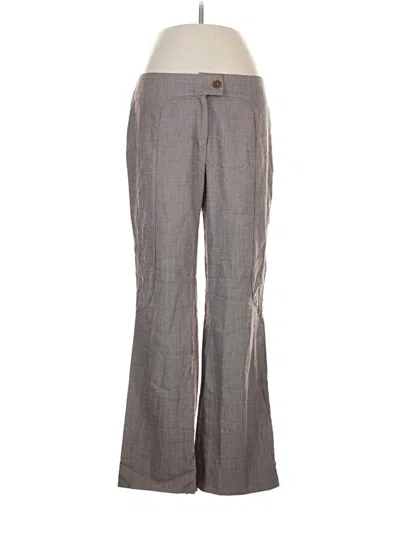 Pre-owned Escada Dress Pants In Gray
