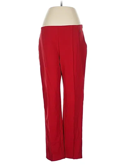 Pre-owned Escada Dress Pants In Red