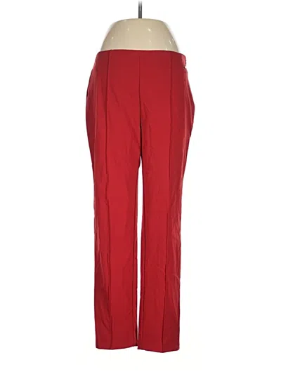 Pre-owned Escada Dress Pants In Red