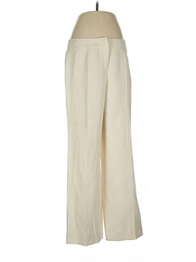 Pre-owned Escada Dress Pants In White