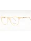 Escada Elegant Rectangular Women's Eyeglasses - Vesd85 Style In Yellow