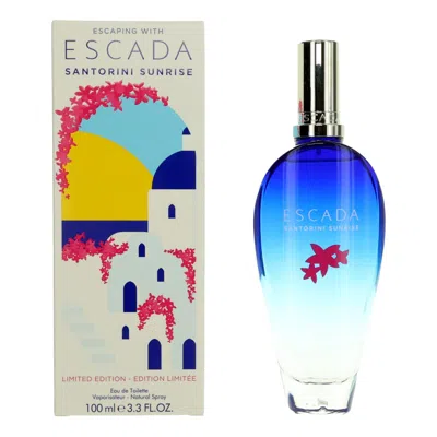 Escada Escaping With  Santorini Sunrise By , 3.3oz Edt Spray Women In Multi