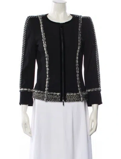 Pre-owned Escada Evening Jacket In Black