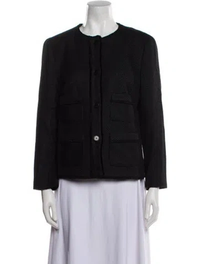 Pre-owned Escada Evening Jacket In Black