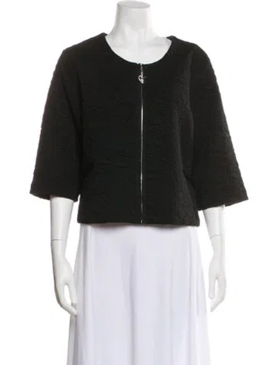 Pre-owned Escada Evening Jacket In Black