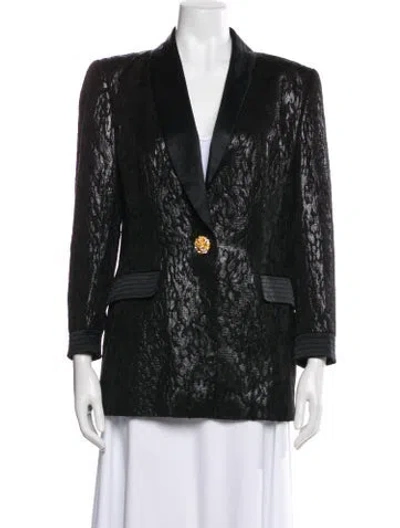 Pre-owned Escada Evening Jacket In Black