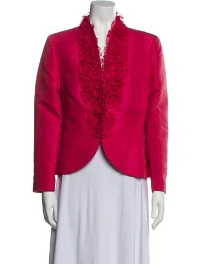 Pre-owned Escada Evening Jacket In Pink