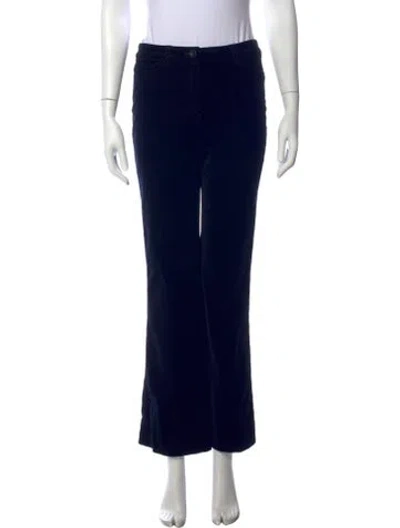 Pre-owned Escada Flared Pants In Black