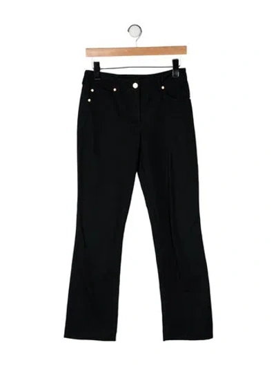 Pre-owned Escada Flared Pants In Blue