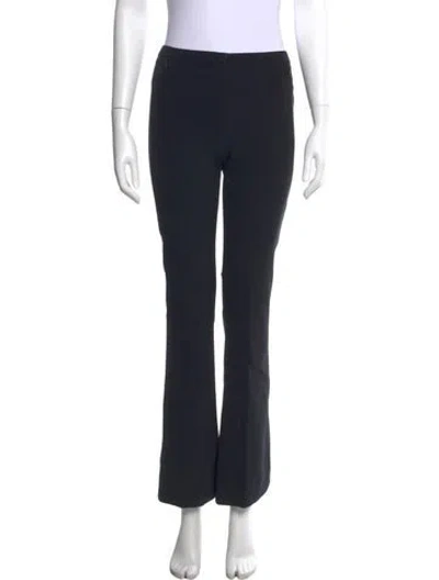 Pre-owned Escada Flared Pants In Blue