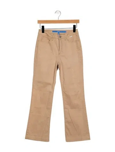 Pre-owned Escada Flared Pants In Neutral