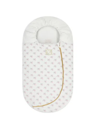 Escada Floral-print Sleep Bag In White