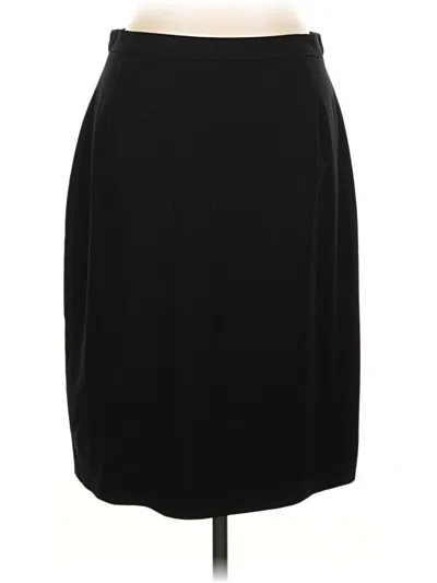 Pre-owned Escada Formal Skirt In Black