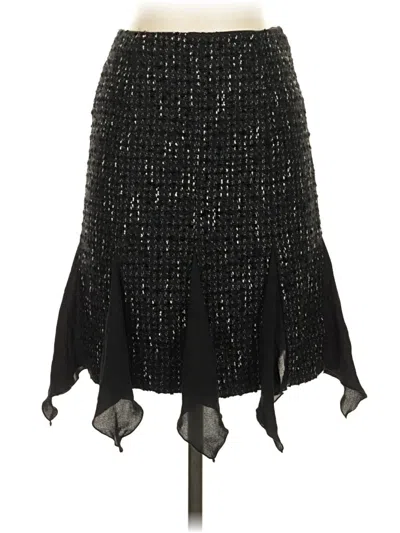 Pre-owned Escada Formal Skirt In Black