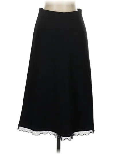 Pre-owned Escada Formal Skirt In Black