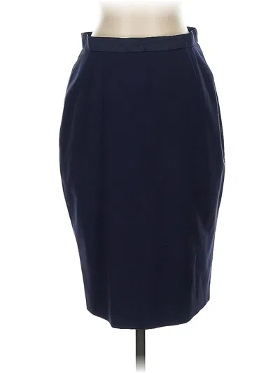 Pre-owned Escada Formal Skirt In Blue