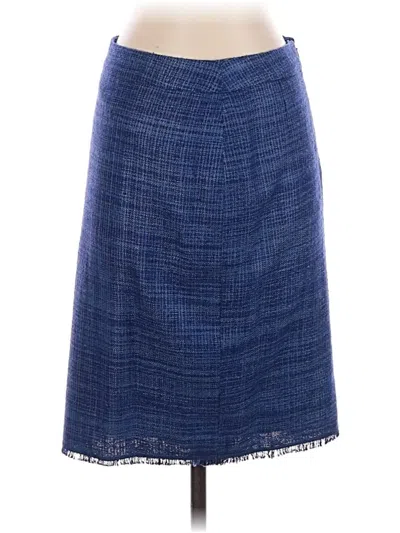 Pre-owned Escada Formal Skirt In Blue