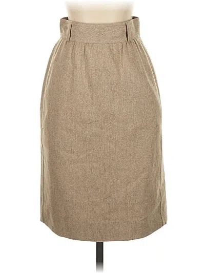 Pre-owned Escada Formal Skirt In Brown