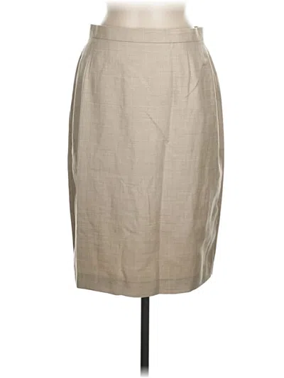 Pre-owned Escada Formal Skirt In Brown