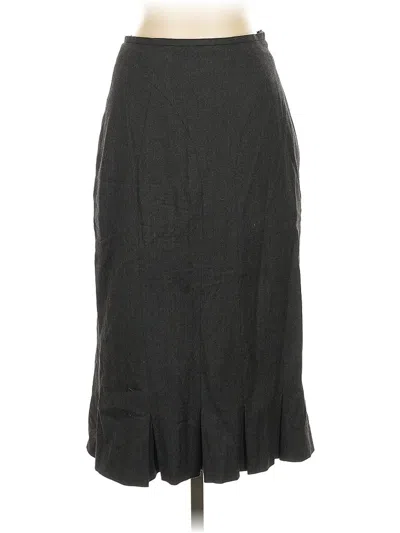 Pre-owned Escada Formal Skirt In Gray