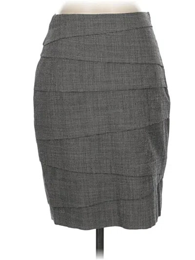Pre-owned Escada Formal Skirt In Gray