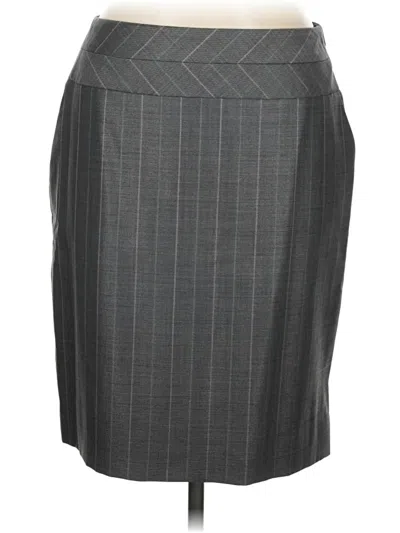 Pre-owned Escada Formal Skirt In Gray