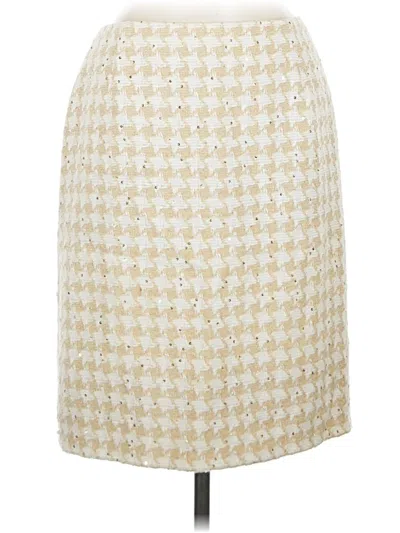 Pre-owned Escada Formal Skirt In Ivory