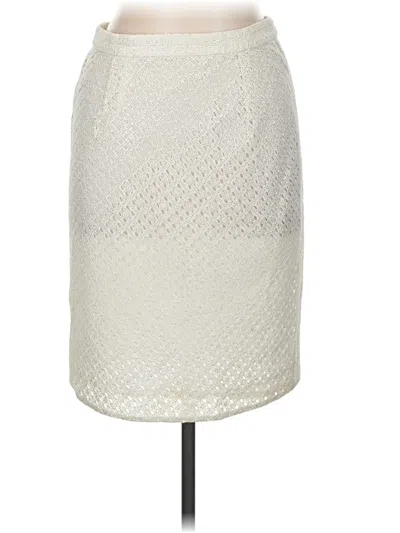 Pre-owned Escada Formal Skirt In Ivory