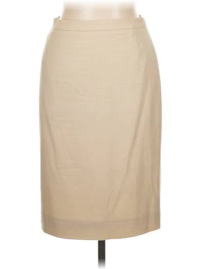 Pre-owned Escada Formal Skirt In Tan